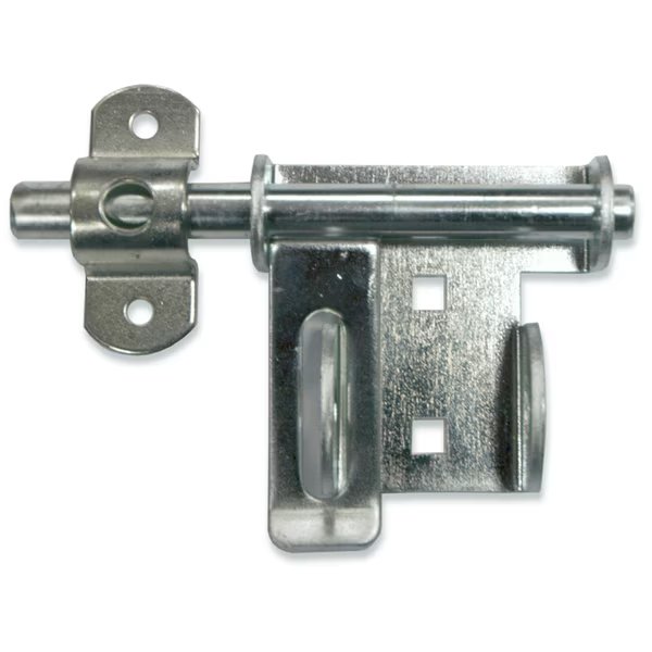 Q4-2P Heavy-Duty Garage Door Security Slide-Bolt Lock, E900 Hardware, Mfr#: Q4-2P